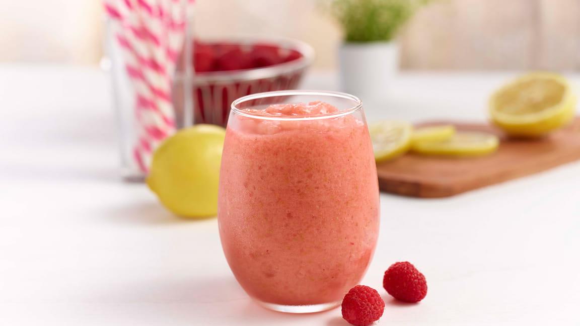 Raspberry-Lemonade-Slushie Drink